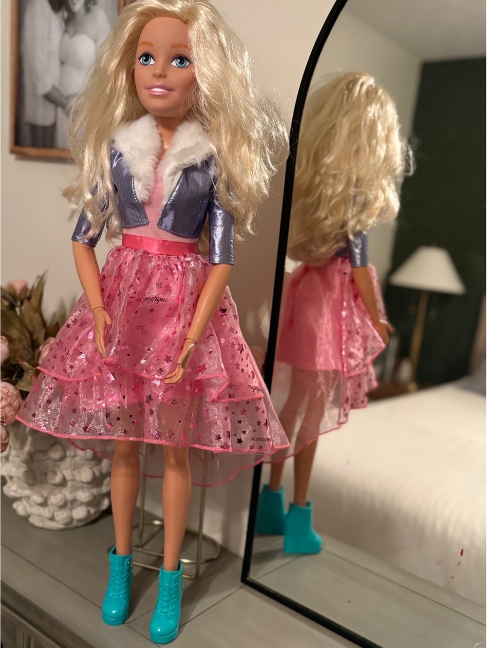 Just Play Barbie Girl Doll Blonde 28 Inch Best Fashion Friend Princess Adventure